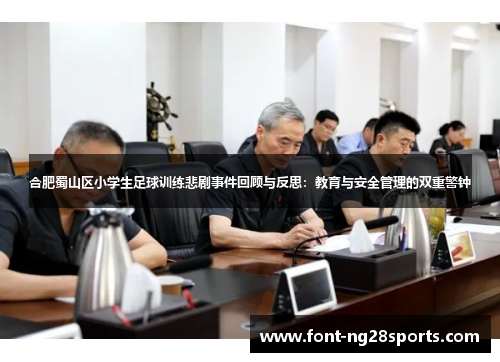 合肥蜀山区小学生足球训练悲剧事件回顾与反思：教育与安全管理的双重警钟